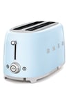 Smeg 50s Retro Mavi 2x4 Ekmek Kızartma Makinesi