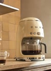 Smeg 50's Style Retro Krem Filtre Kahve Makinesi