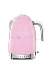 Smeg Pembe Isı Ayarlı Kettle