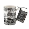 Spode Black Italian Porselen Kupa