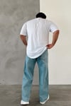 Baggy Kot Pantolon Su Yeşili