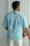 Bebe Mavi Nakışlı T-shirt