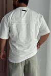 Beyaz Nakışlı T-shirt