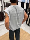 Gri Boxyfit Sıfır Kol Atlet