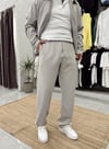 Hürrem Kumaş Baggy Pantolon Gri