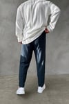 İndigo Carrot Kalın Fitilli Jogger
