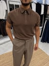 Kahve Nushi Oysh Polo Yaka