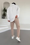 Krem Duble Paça Jogger