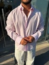 Pembe Poplin Regular Kalıp Gömlek