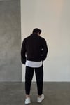 Siyah Carrot Basic Jogger Pantolon
