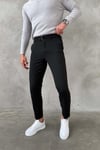 Siyah Kemerli Pantolon
