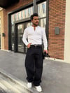 Süper Baggy Kot Pantolon Lacivert