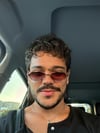 Velour Kahve Gold Çerçeve
