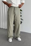 Yeşil Gabardin Baggy Pantolon