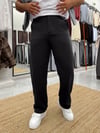 Yünlü Regular Kalıp Pantolon Siyah