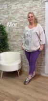 1151 İTALYAN KUŞ GÖZÜ MODEL PANTOLON-MOR
