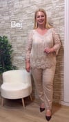 1160 İTALYAN İPEK BLUZ-BEJ