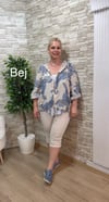 1186 İTALYAN ŞAL DESEN CEKET-BEJ