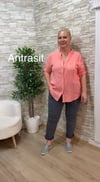 1187 İTALYAN BÜYÜK KALIP DÜZ RENK PANTOLON-ANTRASİT
