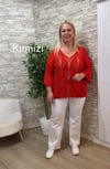 1237 AJURLU SALAŞ MERSERİZE-KIRMIZI