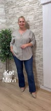 1244 İSPANYOL PAÇA KOT PANTOLON-KOT RENGİ