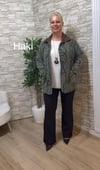 1250 İTALYAN KEÇE CEKET-HAKİ