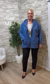 1255 İTALYAN BUKLET CEKET-SAX MAVİ