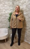 1285 İTALYAN KEÇE BUKLET CEKET-CAMEL