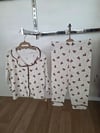Ayı Baskılı Pamuk Bebek Pijama Takımı