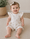 Yeşil Müslin Kız Bebek Takım Fırfır Paça Detaylı 2li Set 9 12 18 24 Ay