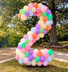 1 Rakam Balon Aranjmanı