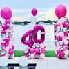 40 Yaş Balon Aranjmanı