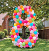 8 Rakam Balon Aranjmanı