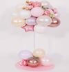 Çiçekli Pastel Balon Standı