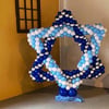Davud Yıldızı Formunda Mitzvah Balon Süsleme Konsepti