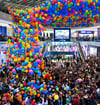 Doğum Günü Filede Uçan Balon
