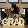 Grand Mezuniyet Partisi Işıklı GRAD Sahne Dekoru