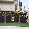Grand Mezuniyet Partisi Siyah Gold Balon Arka Plan Süsleme