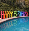 Happy Birthday Harf Balon Aranjmanı