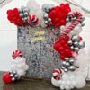 Işıltılı Backdrop Balon Süsleme