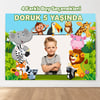 Kişiye Özel Branda Doğum Günü Afiş