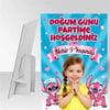 Kişiye Özel Doğum Günü Karşılama Panosu