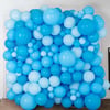 Mavi Renkli Balon Duvarı
