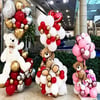 Sevgililer Günü Ayıcıklı Balon Aranjmanı Hediye
