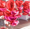 Sevgililer Günü Uçan Balon Demeti İstanbul