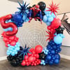 Spiderman Doğum Günü Balon Süsleme