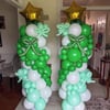 Yılbaşı Balon Sütun Süsleme