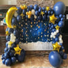 Yıldızlı Hilal Temalı Ramazan Bayramı Balon Süsleme Konsepti