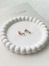 Ivory Renkli Taşlı Küpe