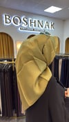 BELLİ Yeşil Klasik Desen %100 Twill İpek Eşarp 4317 - 88